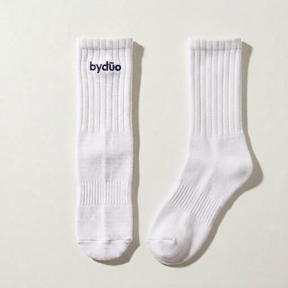 Embroidered athletic socks