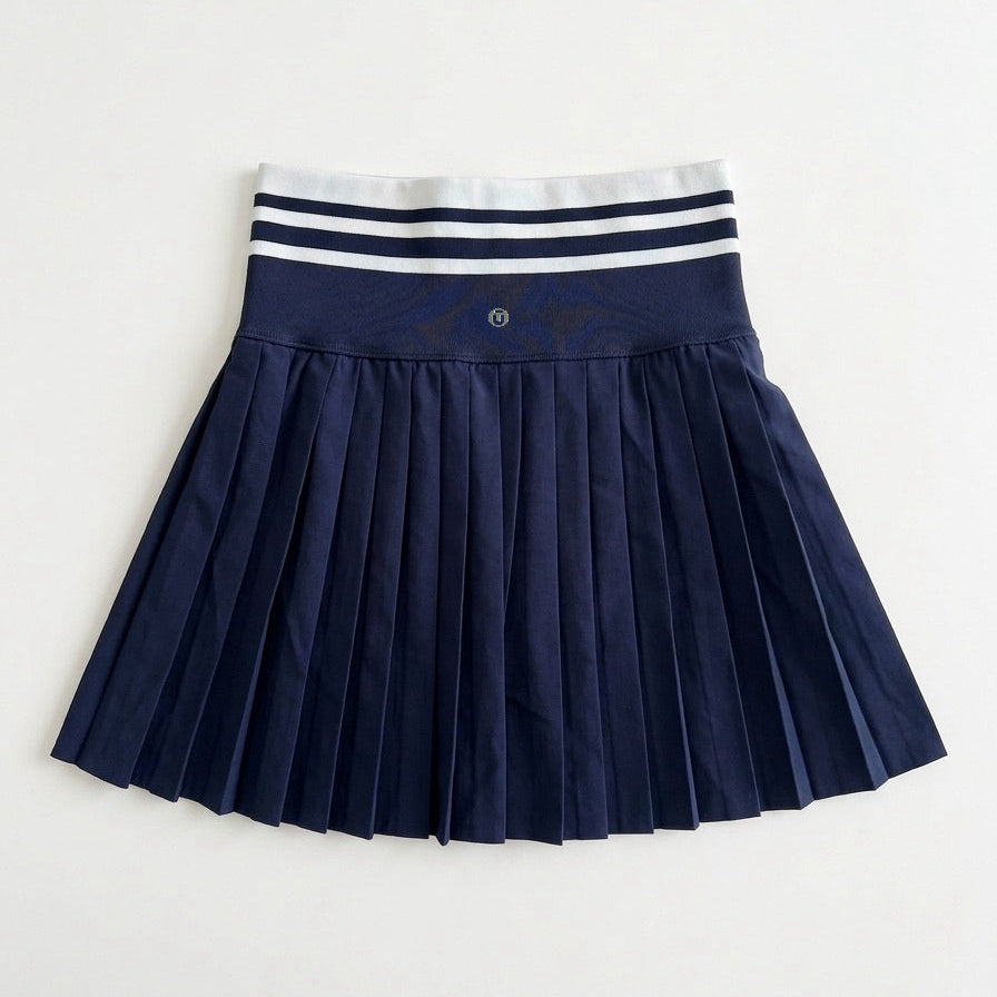 Falda plisada compressive