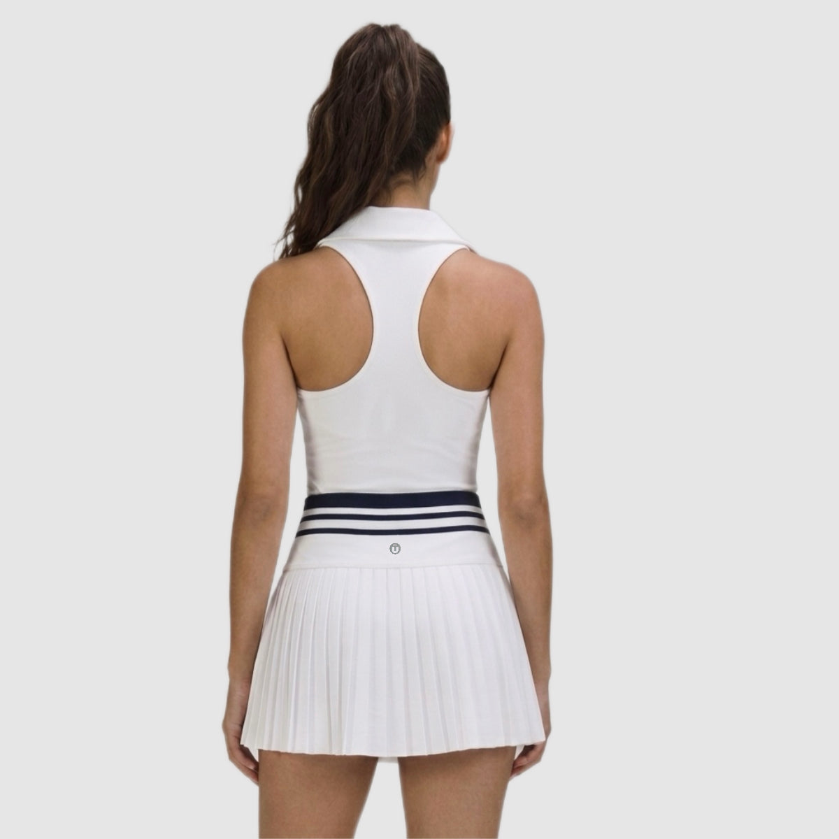 Falda plisada compressive