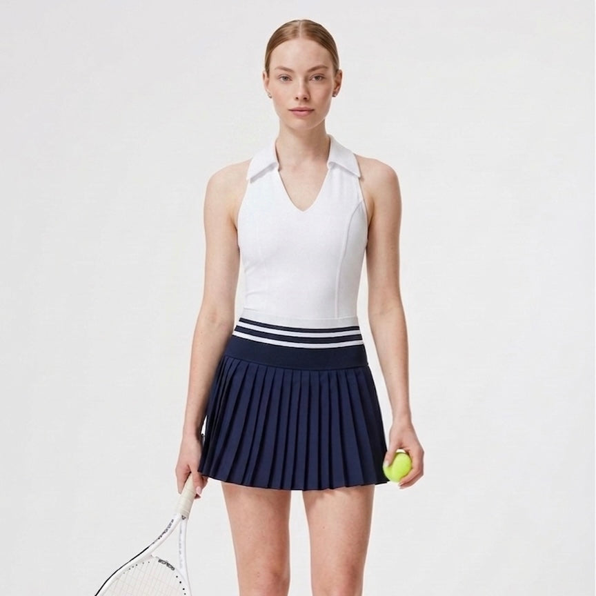 Falda plisada compressive