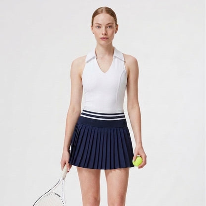 Falda plisada compressive