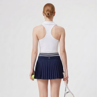 Falda plisada compressive