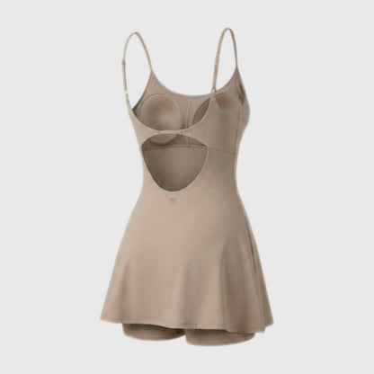 Vestido tirantes espalda abierta