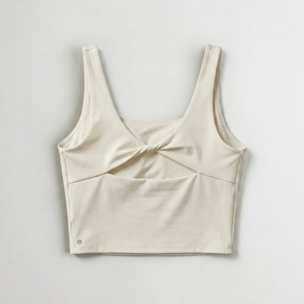 Bow back top
